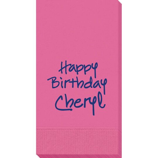 Studio Text Guest Towels