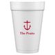 Nautical Anchor Styrofoam Cups Image 2 of 3