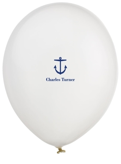Nautical Anchor Latex Balloons