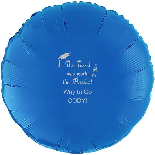 Tassel Hassle Mylar Balloons