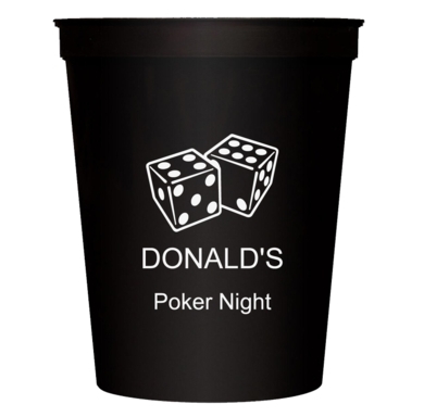 Roll the Dice Stadium Cups