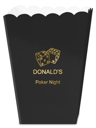 Roll the Dice Mini Popcorn Boxes