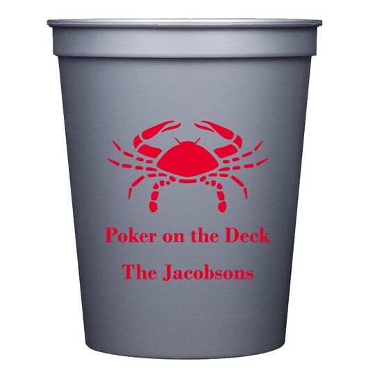 Seafood Boil Stadium Cups