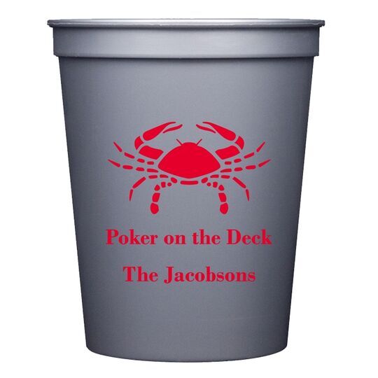 Seafood Boil Stadium Cups