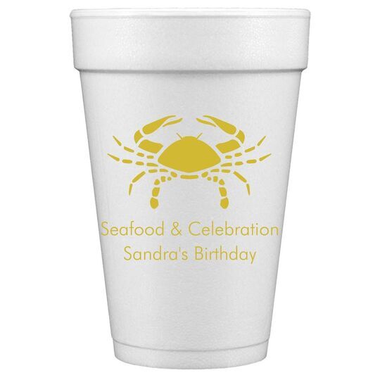 Seafood Boil Styrofoam Cups