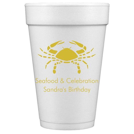 Seafood Boil Styrofoam Cups