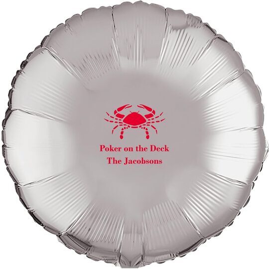 Seafood Boil Mylar Balloons
