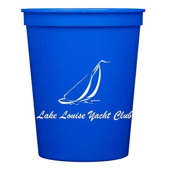 Sailboat Clipper Stadium Cups