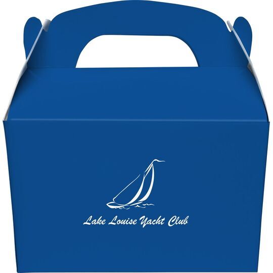 Sailboat Clipper Gable Favor Boxes