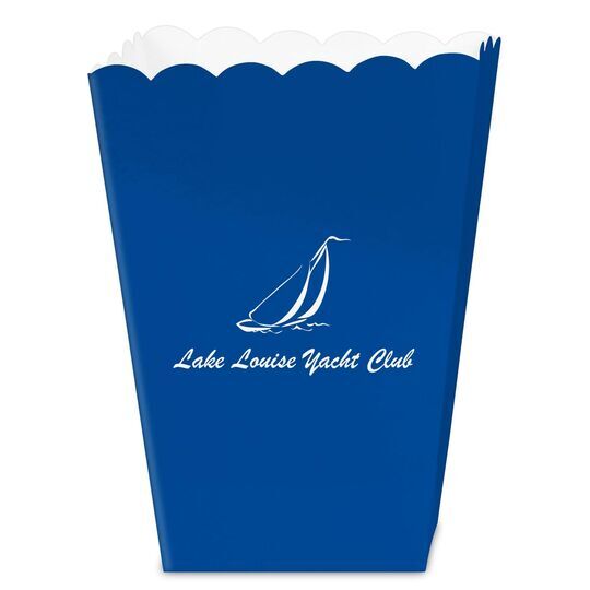 Sailboat Clipper Mini Popcorn Boxes