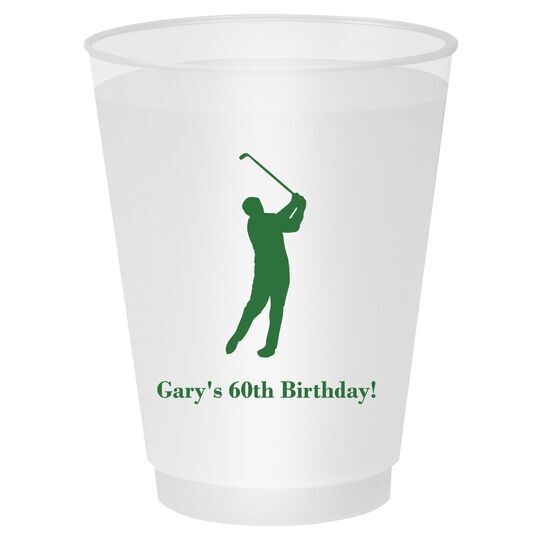 Golf Day Shatterproof Cups