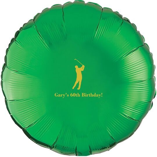 Golf Day Mylar Balloons