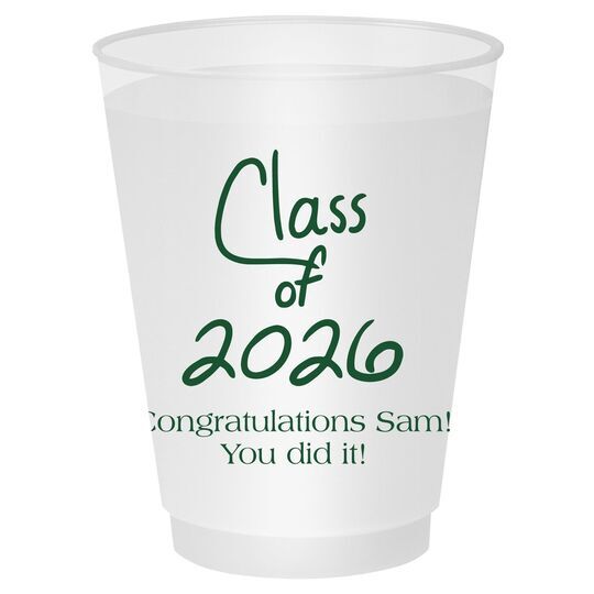 Fun Class of Calligraphy Shatterproof Cups