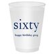 Big Number Sixty Shatterproof Cups Image 1 of 2