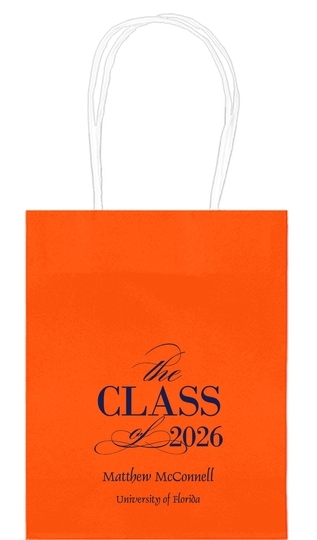 Classic Class of Graduation Mini Twisted Handled Bags