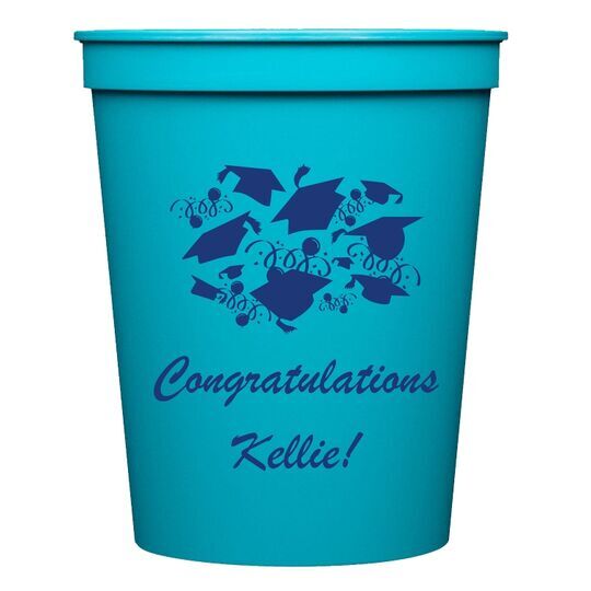 Graduation Celebration Stadium Cups