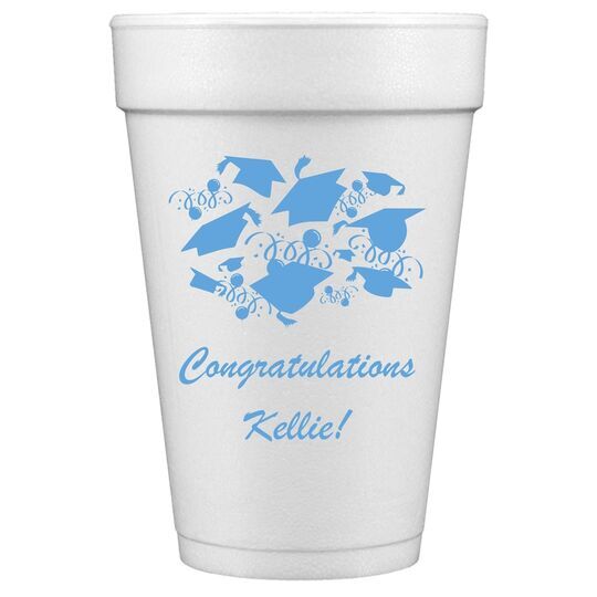 Graduation Celebration Styrofoam Cups