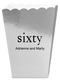 Big Number Sixty Mini Popcorn Boxes Image 2 of 2