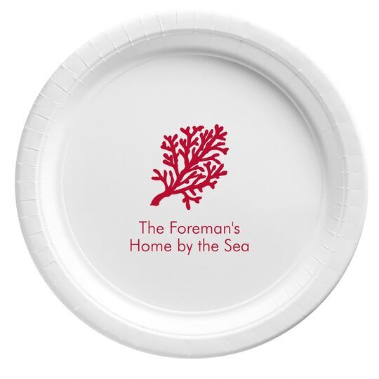 Coral Reef Paper Plates