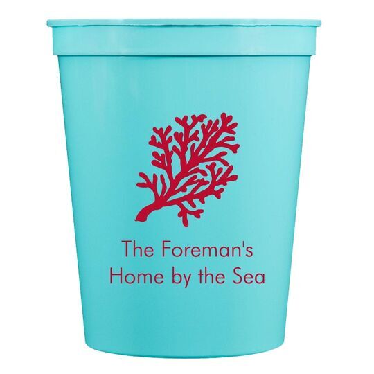 Coral Reef Stadium Cups