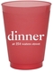 Big Word Dinner Colored Shatterproof Cups Image 3 of 3