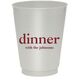 Big Word Dinner Colored Shatterproof Cups Image 1 of 3
