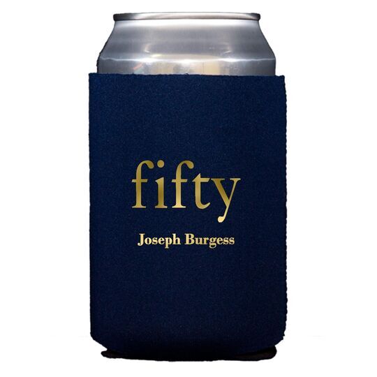 Big Number Fifty Collapsible Huggers