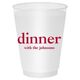 Big Word Dinner Shatterproof Cups Image 1 of 3