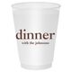 Big Word Dinner Shatterproof Cups Image 2 of 3