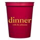 Big Word Dinner Stadium Cups Image 1 of 3