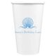 Graceful Seashell Paper Coffee Cups Image 2 of 4