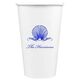 Graceful Seashell Paper Coffee Cups Image 1 of 4