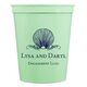 Graceful Seashell Stadium Cups Image 3 of 4