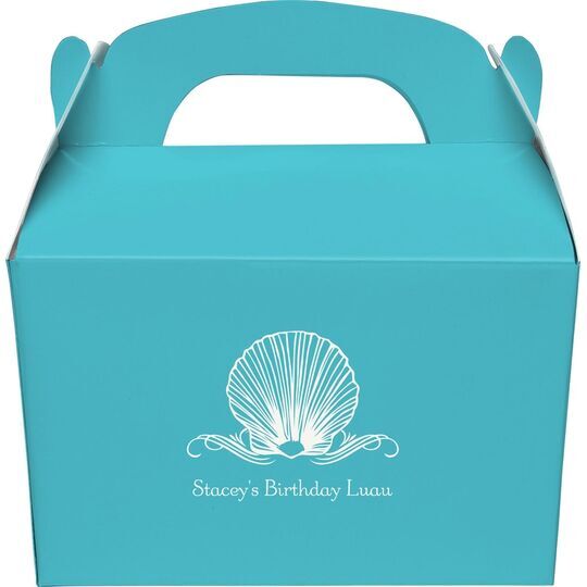 Graceful Seashell Gable Favor Boxes