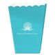 Graceful Seashell Mini Popcorn Boxes Image 2 of 4