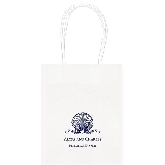 Graceful Seashell Mini Twisted Handled Bags