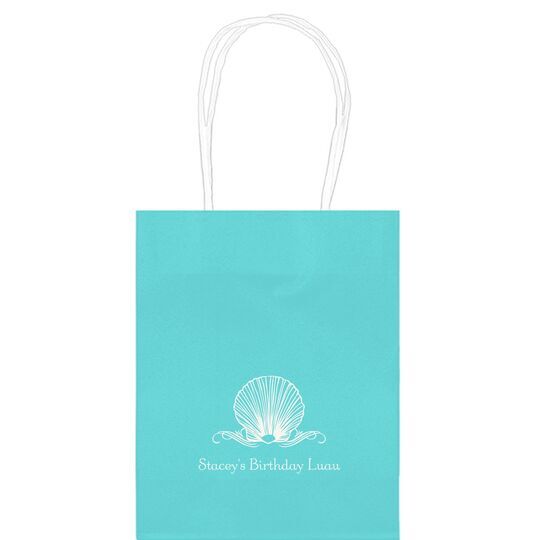 Graceful Seashell Mini Twisted Handled Bags