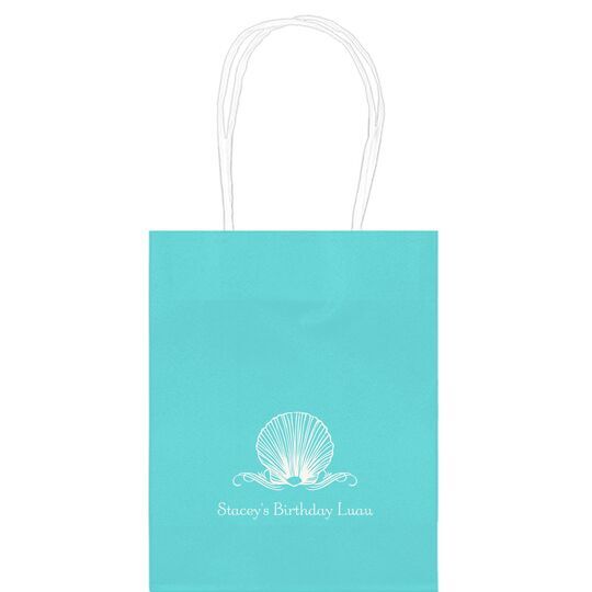 Graceful Seashell Mini Twisted Handled Bags