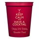 Keep Calm and Have a Cocktail Stadium Cups Image 1 of 4