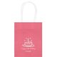 Modern Birthday Cake Mini Twisted Handled Bags Image 2 of 2