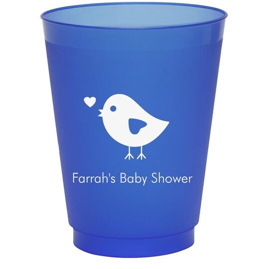 Baby Bird Colored Shatterproof Cups