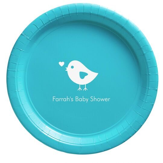 Baby Bird Paper Plates
