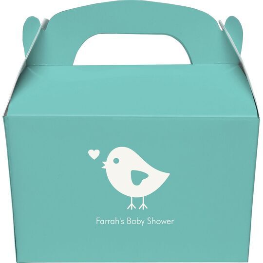 Baby Bird Gable Favor Boxes