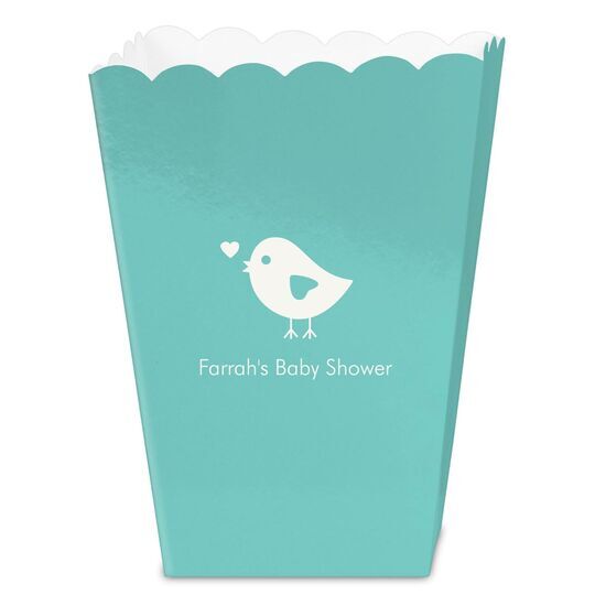 Baby Bird Mini Popcorn Boxes