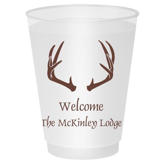 Antlers Shatterproof Cups