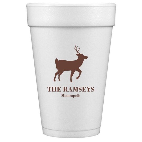 Deer Park Styrofoam Cups