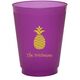 Hawaiian Pineapple Colored Shatterproof Cups Image 3 of 3