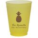 Hawaiian Pineapple Colored Shatterproof Cups Image 1 of 3