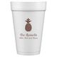 Hawaiian Pineapple Styrofoam Cups Image 1 of 3