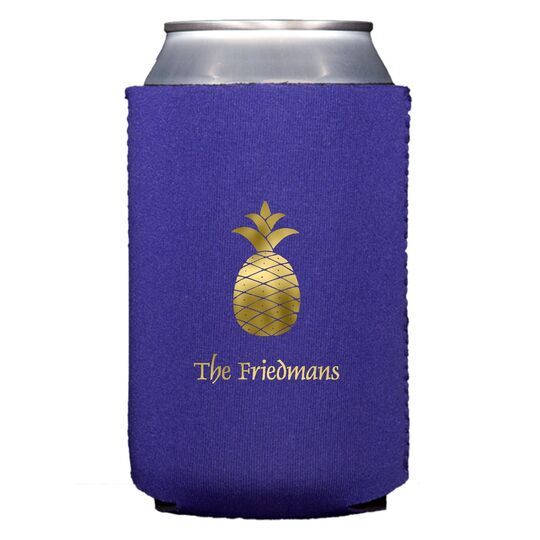 Hawaiian Pineapple Collapsible Huggers